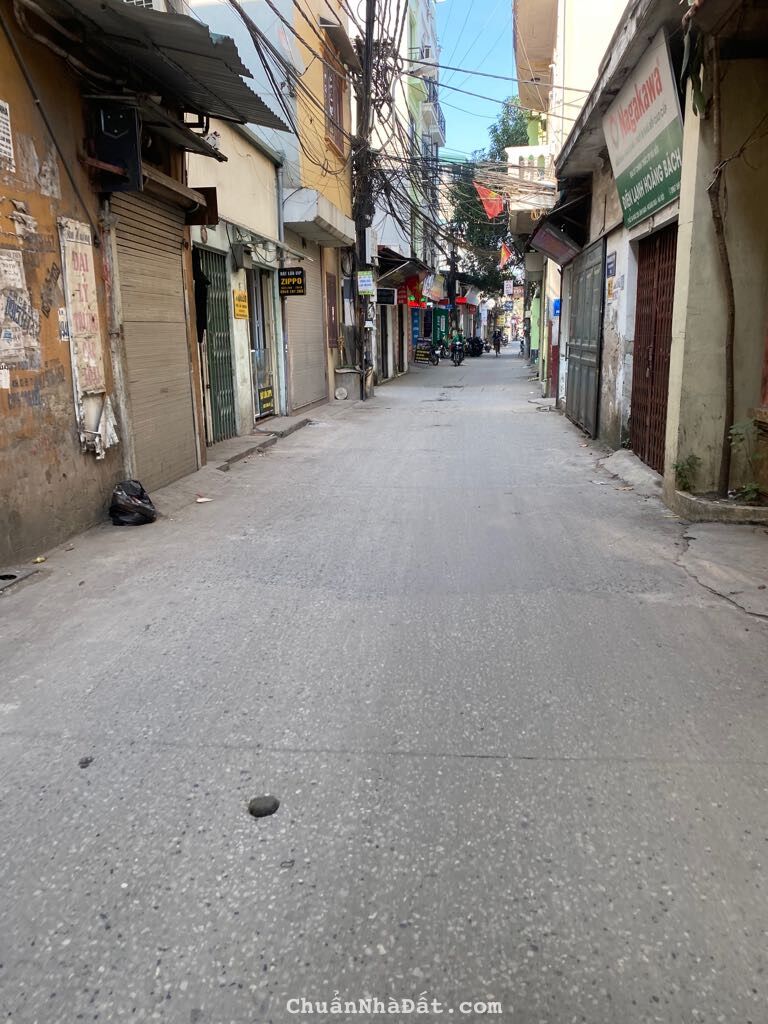 Bán đất Vĩnh Hưng, Hoàng Mai, ngõ thông, kinh doanh, ô tô 7 chỗ vào đất 55 m2, 5 tỷ 500