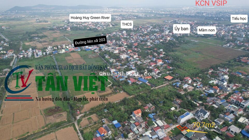 ✅ 70m2, sẵn bìa, chỉ 7xx, cực rẻ tại khu vực, Hoa Động, Thủy Nguyên, Hải Phòng