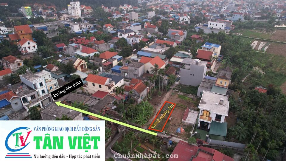 🆘Lô góc 93m2 ,sát quốc lộ, gần tiện ích, chỉ hơn tỷ tí ti, Đông Sơn, Thủy Nguyên, Hải Phòng