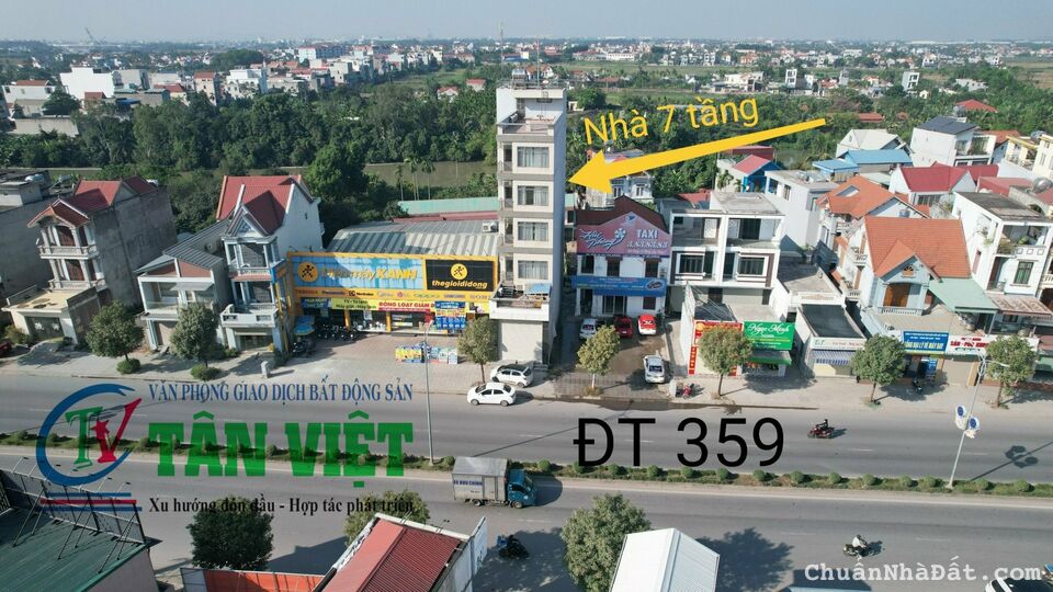🆘Nhà 7 tầng, mặt đường 359, cạnh trung tâm hành chính, ngay cầu Bính, Tân Dương, Thủy Nguyên, Hải 