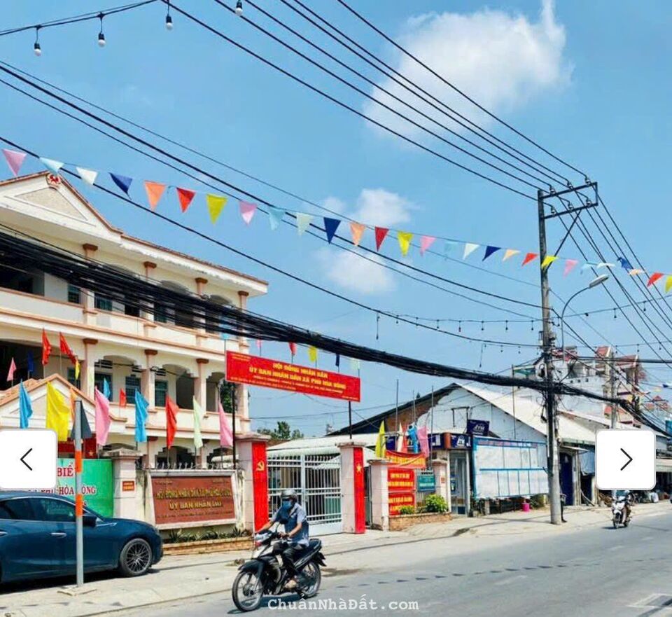 Ngộp giá giảm mạnh đất nền 103m SHR ở gần chợ Phú Hòa Đông