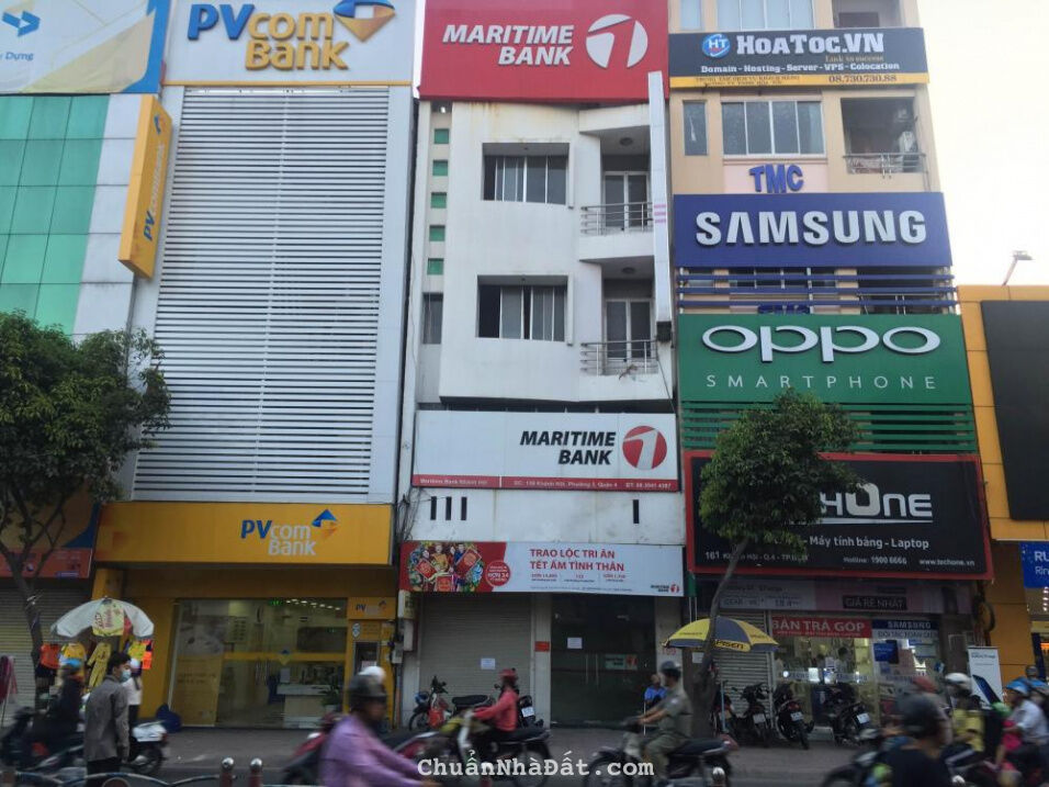 Cho thuê mặt phố 2MT Đường Khánh Hội, Quận 4