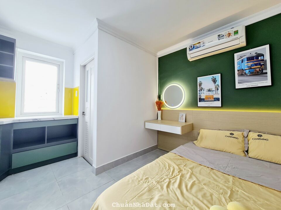 HT Căn hộ 35m2_Ban công_ cửa sổ_ gần Chợ Tân Định, cầu Công Lý..