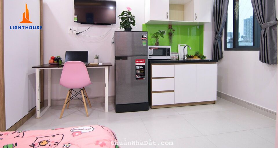 Studio Full NT- cửa sổ-Gần CV Lê Thị Riêng, Vạn Hạnh mall,.