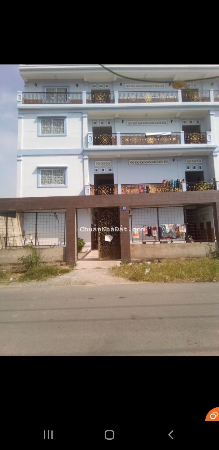 Bán khu trọ 60 phòng.  4 tầng lầu. 20x50 Full thổ 1013m. Cho thuê 60ptr Tân Thạnh Tây 