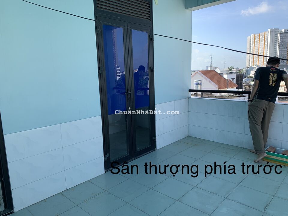 Bán nhà mới xây 30/35 Thạnh mỹ lợi,TP Thủ Đức,khu yên tĩnh hẻm xe hơi 