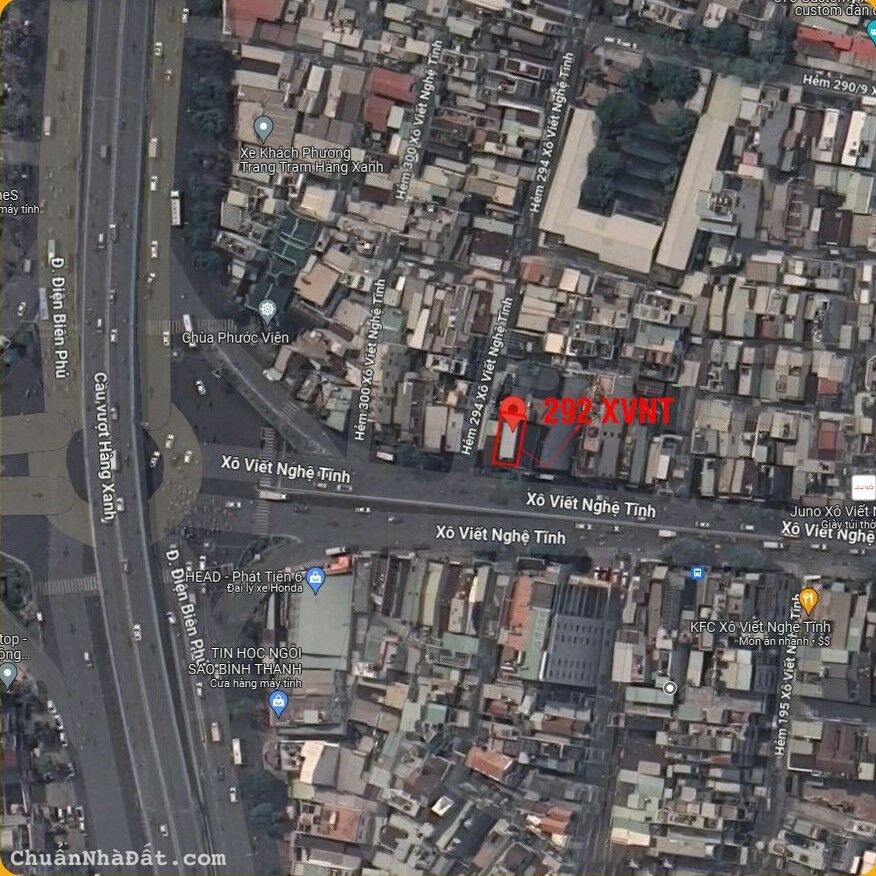 Cho thuê nhà mặt phố gần ngã tư Hàng Xanh, vị trí đẹp thuận lợi kinh doanh đa ngành