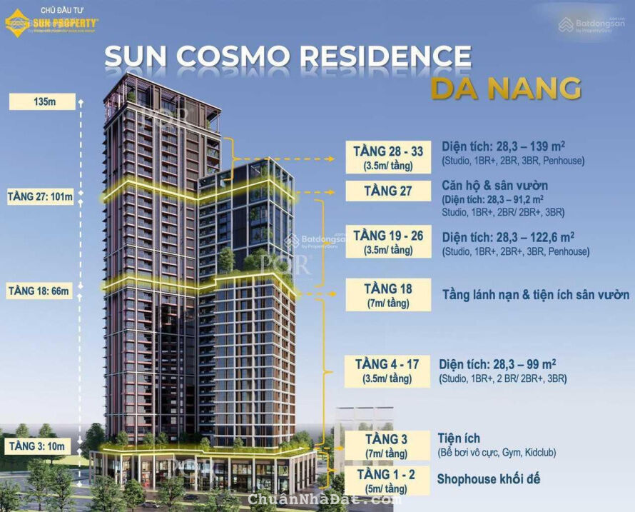 Sun Cosmo căn hộ cao cấp view sông Hàn, Đà Nẵng - khẳng định vị thế độc tôn 