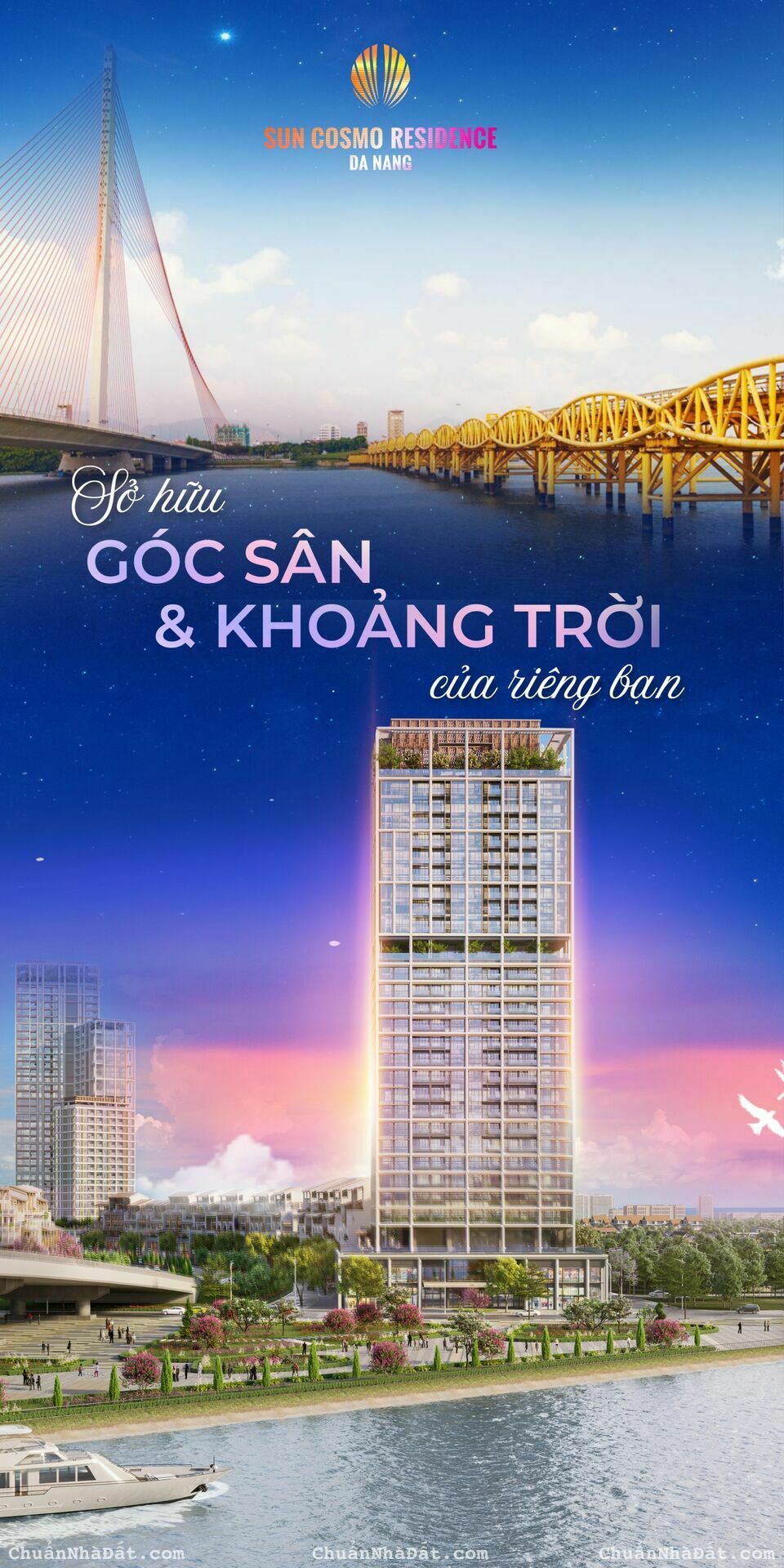 ĐẦU TƯ CĂN HỘ SUNGROUP TRỰC DIỆN SÔNG HÀN -CHỈ VỚI 46TR/M2 - SINH LỜI GẤP ĐÔI