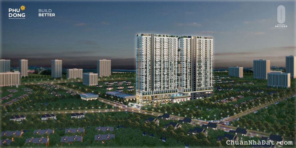 Thanh toán 6.9tr mỗi tháng sở hữu ngay CH Phú Đông Sky One chỉ 1.386 tỷ/Căn LH 0931793320	