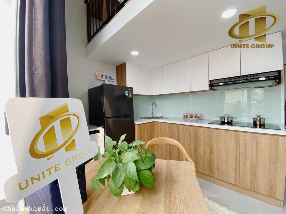 Căn hộ dịch vụ cao cấp có ban công cho  thuê