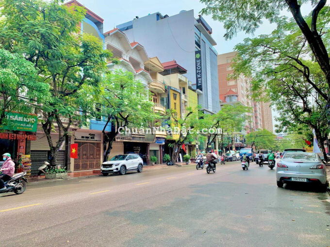 Bán nhà mặt đường Vũ Trọng Khánh mặt tiền 6m cực đẹp
