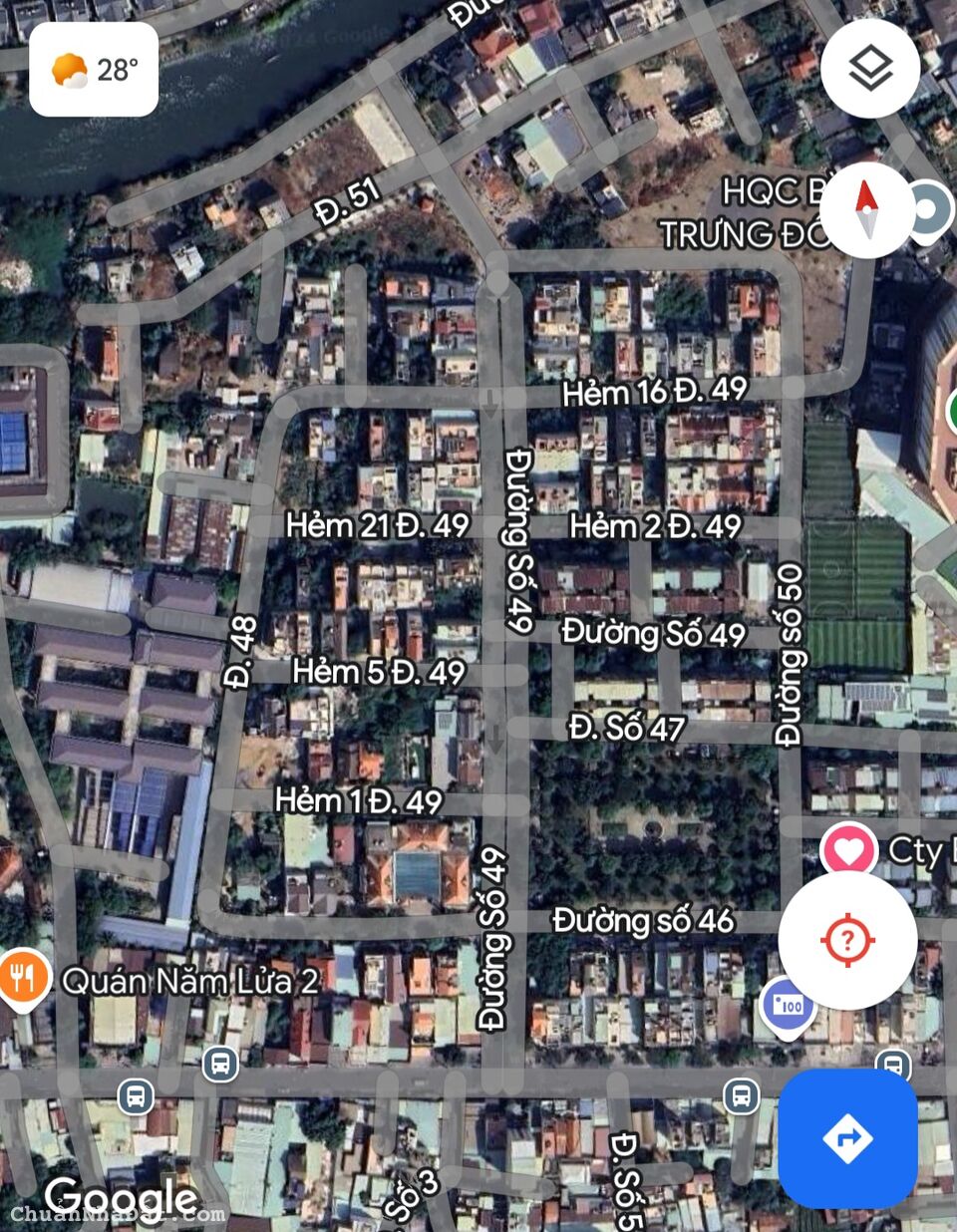 Bán đất dự án KDC 10 Mẫu (Đường 49 và Nguyễn Duy Trinh Quận 2 lo F góc 3 mặt tiền Giá TL