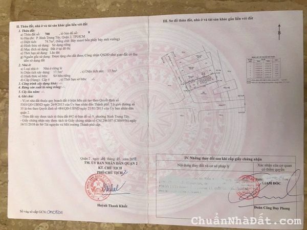 Bán đất mặt tiền đường 35 và đường 31 phường bình trưng Tây Quận 2 (4,5m x18m đường ôtô thông Bán đất mặt tiền đường 35 và đường 31 phường bình trưng Tây Quận 2 (4,5m x18m đường ôtô thông