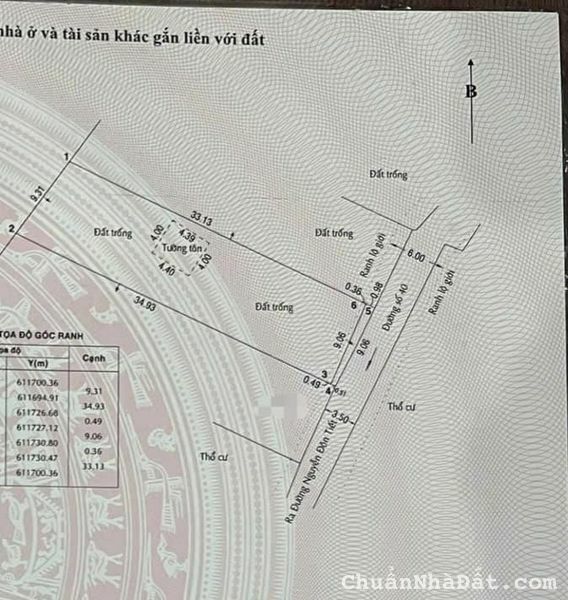 Bán đất thổ cư mặt tiền đường 40 P.Bình Trưng Đông Quận 2 (9x35m3 nở hậu 9m ) full thổ 100% Bán đất thổ cư mặt tiền đường 40 P.Bình Trưng Đông Quận 2 (9x35m3 nở hậu 9m ) full thổ 100%