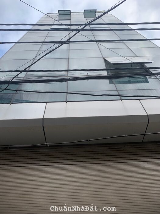 MẶT NGÕ THÔNG PHỐ TAM TRINH 7 TẦNG THANG MÁY LÔ GÓC Ô TÔ TRÁNH 130M2 GIÁ 23 TỶ 