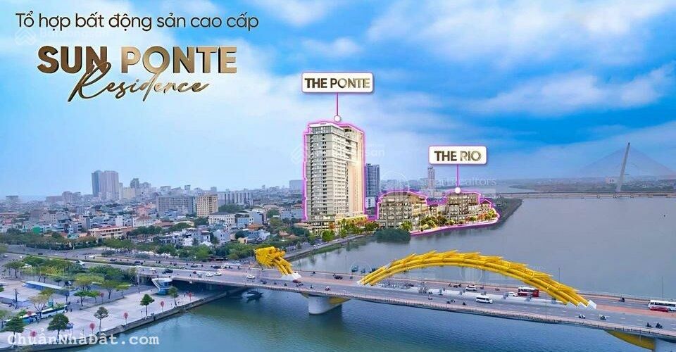 Sun Group ra mắt tòa tháp đôi, 495 căn hộ cao cấp 5 sao view sông hàn, cách cầu Rồng phun lửa 300m