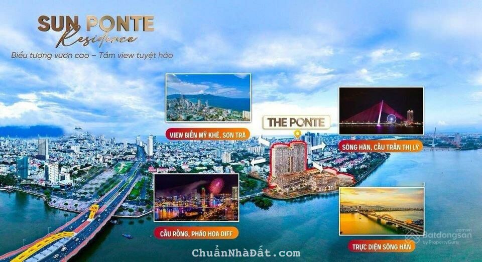 Sun Group ra mắt tòa tháp đôi, 495 căn hộ cao cấp 5 sao view sông hàn, cách cầu Rồng phun lửa 300m