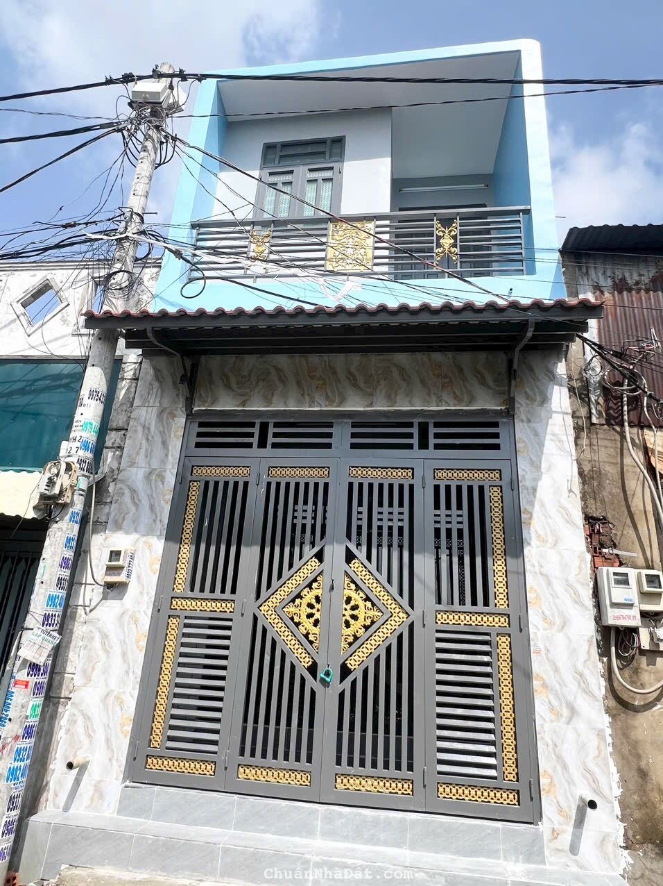 Nhà hẻm xe tải Vĩnh Lộc B, Bình Chánh, TPHCM _ Giáp Bình Tân _ Có phòng ở tầng trệt Dân cư hiện hữu