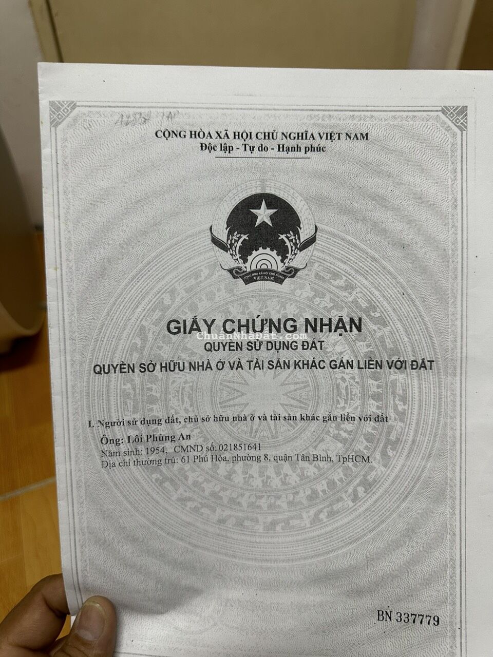 F33 Chùa Đông Hưng - An Phú - Quận 2 Dt 5x20m Giá 155tr/m2 