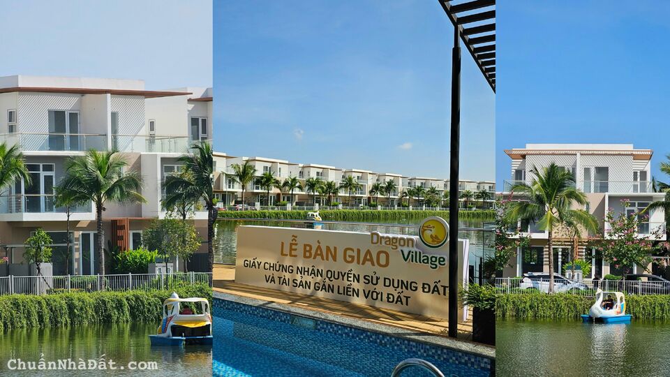 NHÀ PHỐ-SHOPHOUSE 4PN| DRAGON VILLAGE QUẬN 9, ĐÃ XÂY, SỔ HỒNG