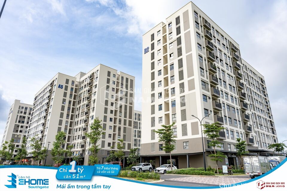 MUA CĂN HỘ EHOME SOUTHGATE, TỪ 970 TRIỆU, CÓ NỘI THẤT, BÀN GIAO QUÝ 2/2025