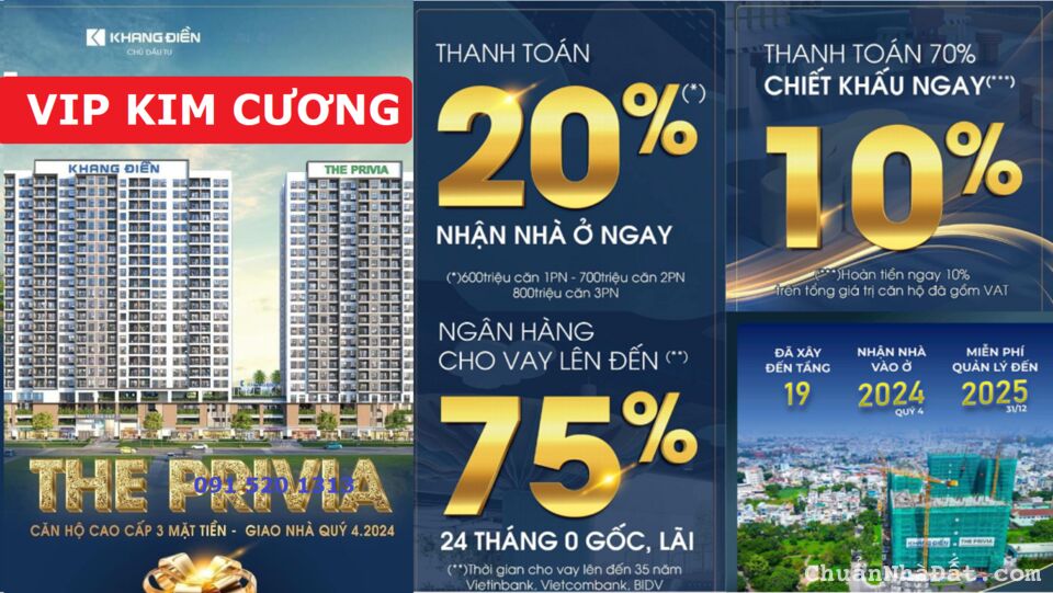 CĂN HỘ 1PN DƯỚI 3 TỶ, VAY 80%, CHIẾT KHẤU 10%, NHẬN NHÀ 2024