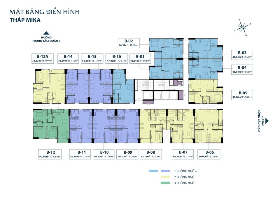 CĂN HỘ KHẢI HOÀN PRIME NHÀ BÈ, GẦN ZEIT RIVER COUNTY, 1PN-2PN-3PN, VAY 70%