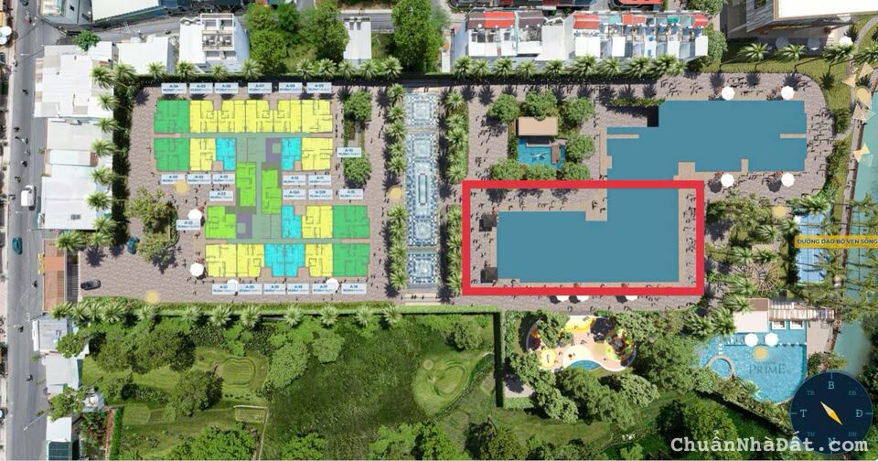 CĂN HỘ KHẢI HOÀN PRIME ĐƯỜNG LÊ VĂN LƯƠNG NHÀ BÈ, 1PN-2PN-3PN, TỪ 2.3 TỶ, VAY 70%