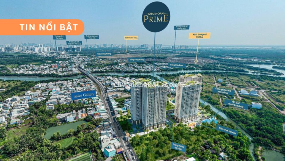 CĂN HỘ KHẢI HOÀN PRIME 1PN-2PN-3PN, TỪ 2.1 Tỷ, TRẢ 1%/ THÁNG, VAY 70%, CHIẾT KHÂU 12%