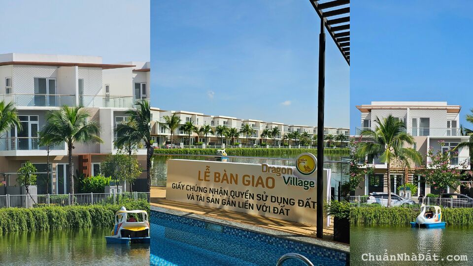 NHÀ PHỐ-SHOPHOUSE | DRAGON VILLAGE QUẬN 9, MẶT TIỀN 20M, ĐÃ XÂY, GIÁ CHỦ ĐẦU TƯ