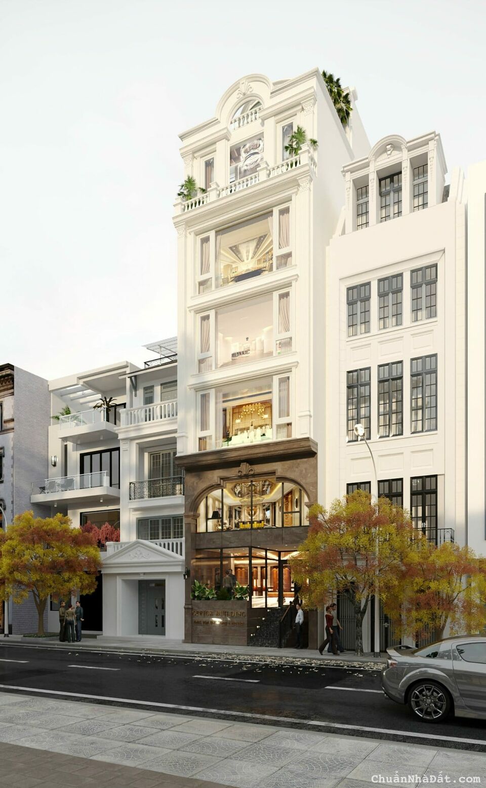 Tòa VP xây mới Lê Thanh Nghị – HBT, 75m 8 tầng, mặt tiền 6.5m, giá 27.9 tỷ, LH 0382338588