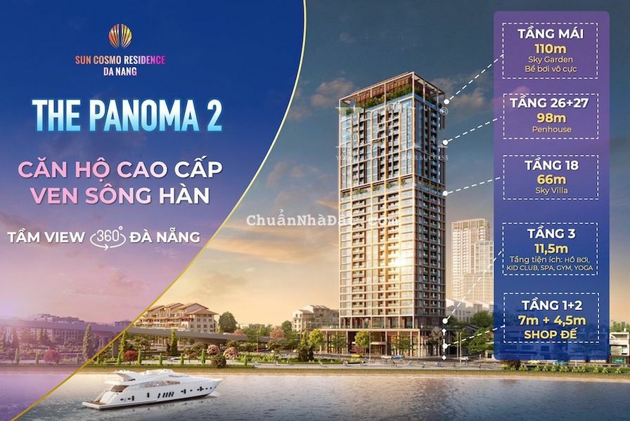 The Panoma - Cơ hội sở hữu căn hộ "view triệu đô" tại Đà Nẵng