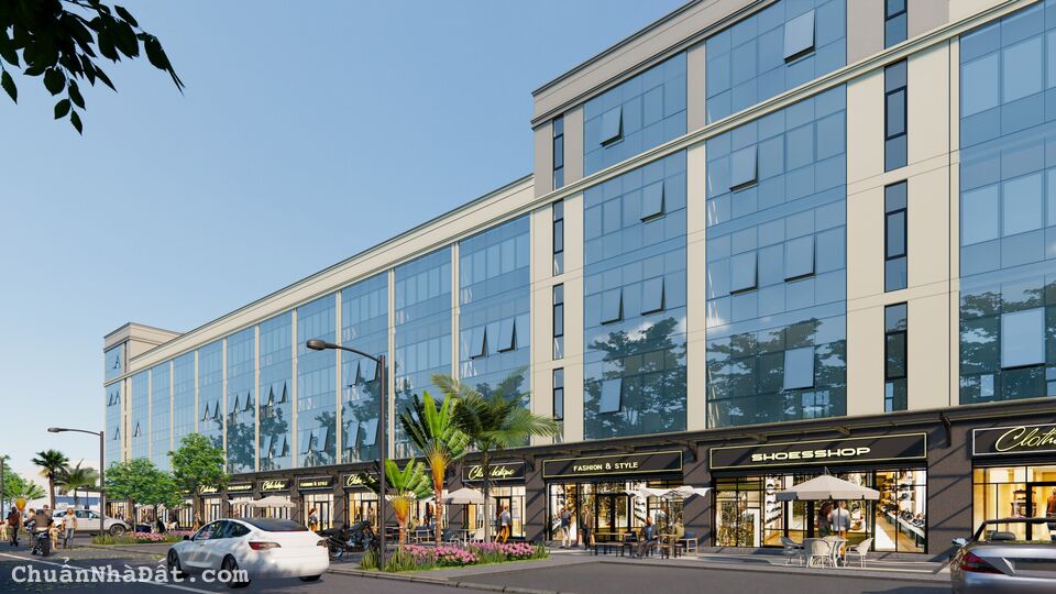 Bán nhà phố thương mại 2 mặt tiền ngay tuyến đường huyết mạch của Bến Cát