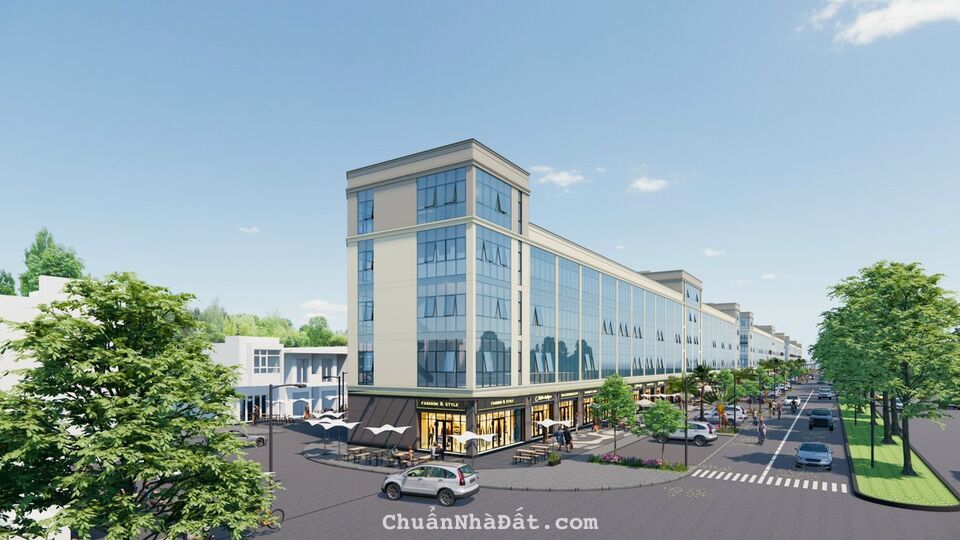 Bán nhà phố thương mại 2 mặt tiền ngay tuyến đường huyết mạch của Bến Cát