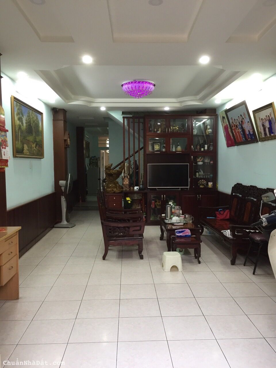 Nhà 2 MT Nguyễn Oanh,  (Khu cư xá Lam Sơn) P.17, GV. - DT: 4,5m x 26m Trệt 1 lầu giá: 12,5ty TL 