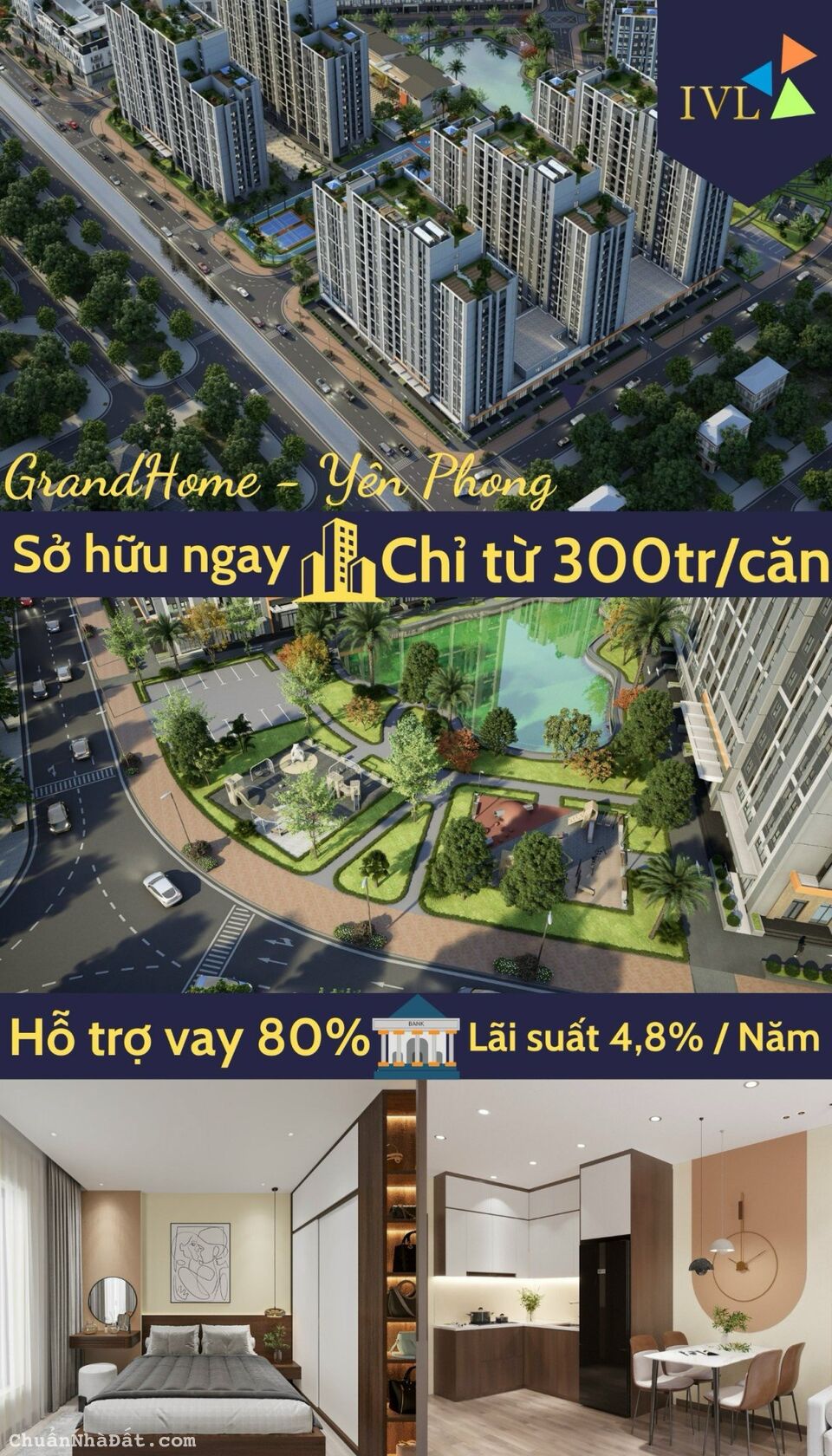 Grand Home -Nhà ở xã hội tại Yên Phong Bắc Ninh