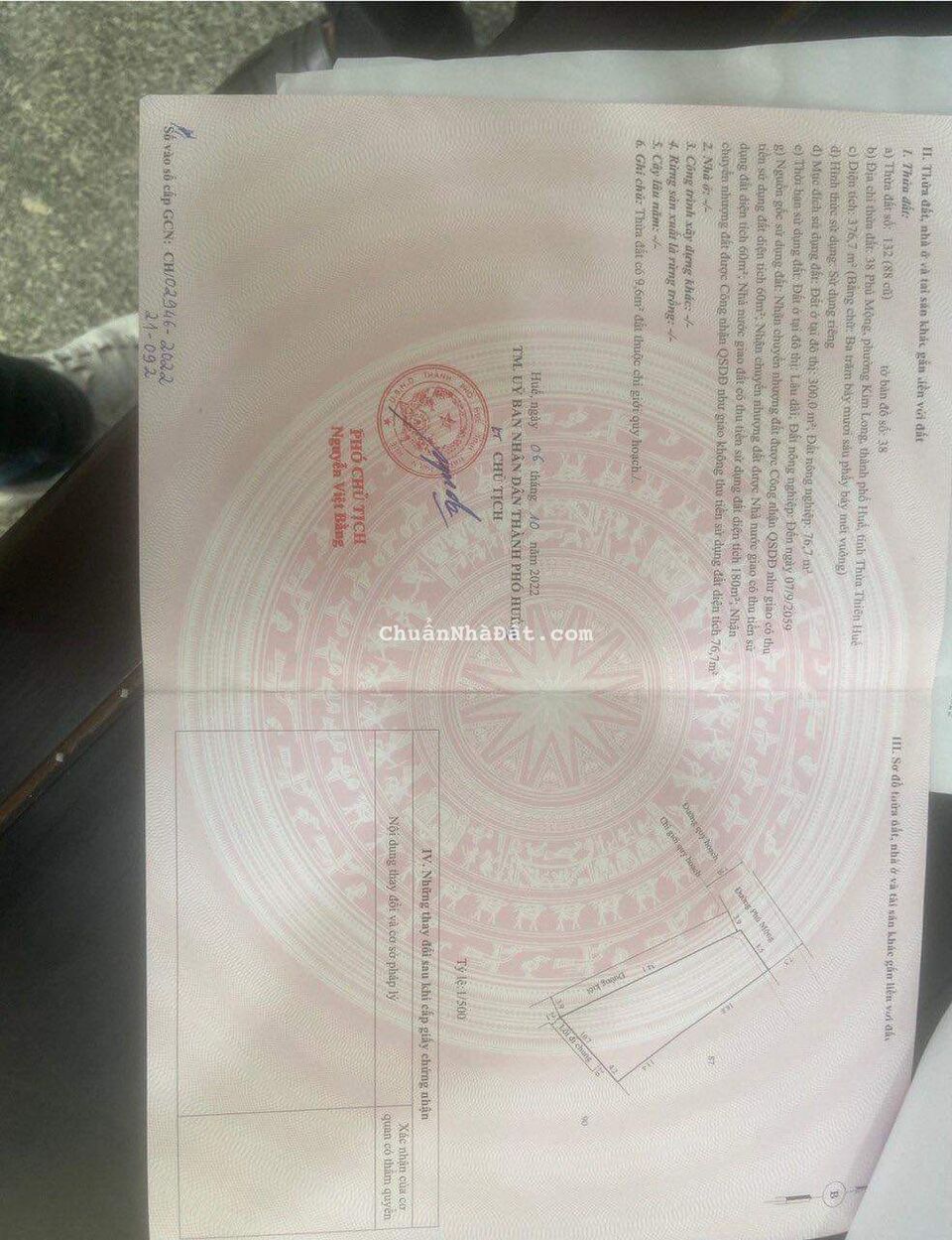 Bán nhà vườn 38 Phú Mộng,Phường Kim Long,TP Huế Bán nhà vườn 38 Phú Mộng,Phường Kim Long,TP Huế