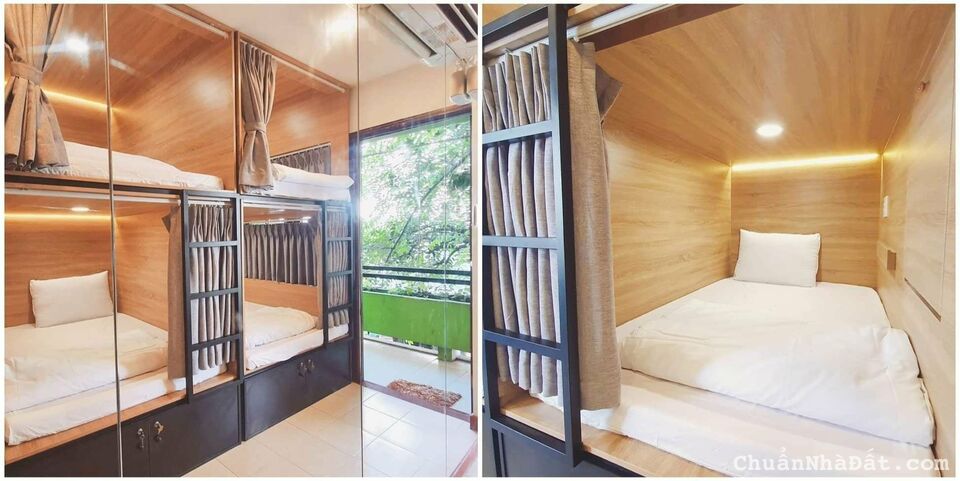 KTX nữ hiện đại, có ban công, toilet riêng, có dịch vụ vệ sinh