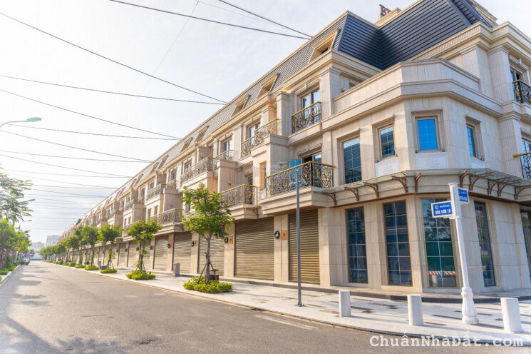 CĂN GÓC SHOPHOUSE 4 TẦNG TRUNG TÂM ĐÀ NẴNG, MẶT TIỀN 9M, ĐỐI DIỆN CHUNG CƯ - TRƯỜNG QUỐC TẾ SKYLINE