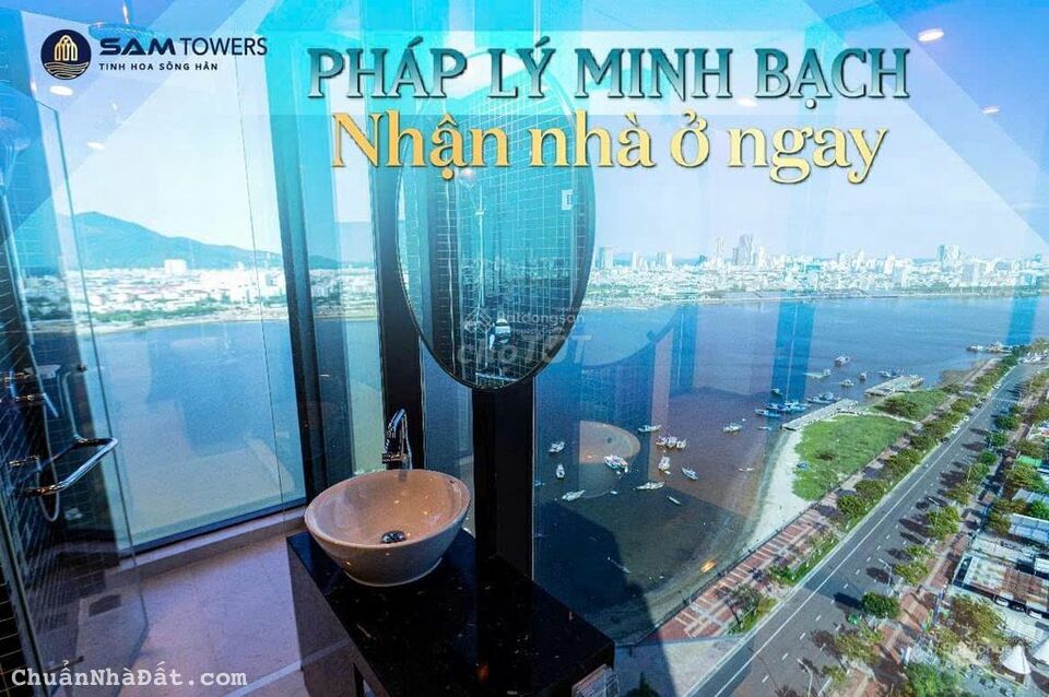 DUY NHẤT CĂN GÓC MẶT TIỀN SÔNG HÀN 2PN 84m2 ĐÃ HOÀN THIỆN NHẬN NHÀ NGAY