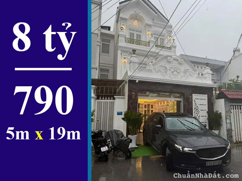 BÁN NHÀ HẺM XE ĐÀO TÔNG NGUYÊN, NHÀ BÈ – DT: 95 M2 (5 X 19M) – GIÁ 8 TỶ 790