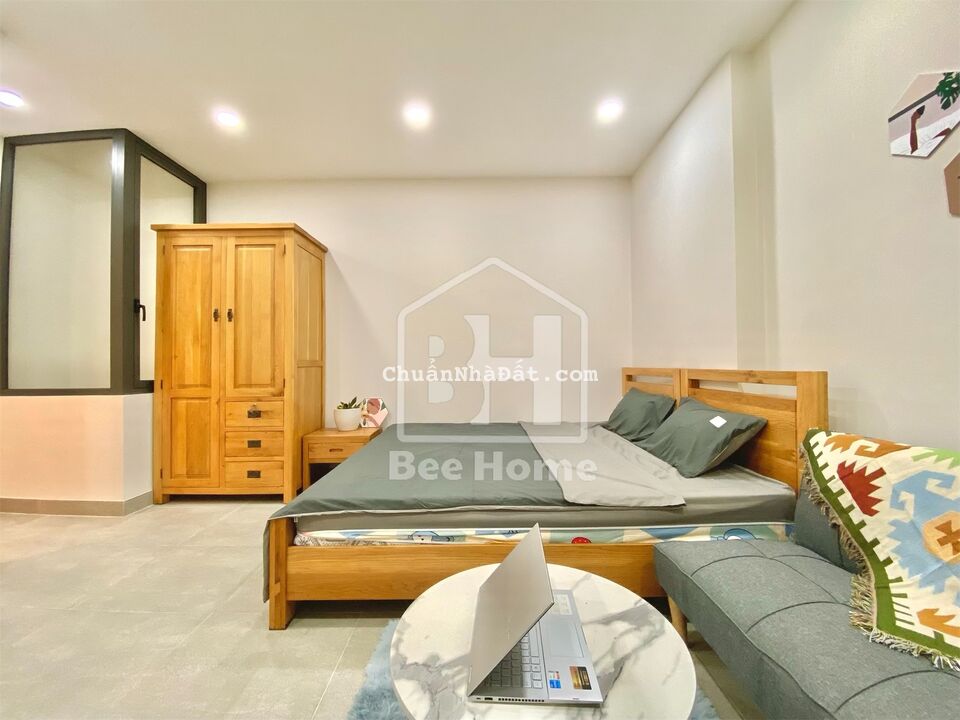 CHO THUÊ CHDV FULL NỘI THẤT, CỬA SỔ THOÁNG, MÁY GIẶT RIÊNG GẦN CV TAO ĐÀN, DINH ĐỘC LẬP