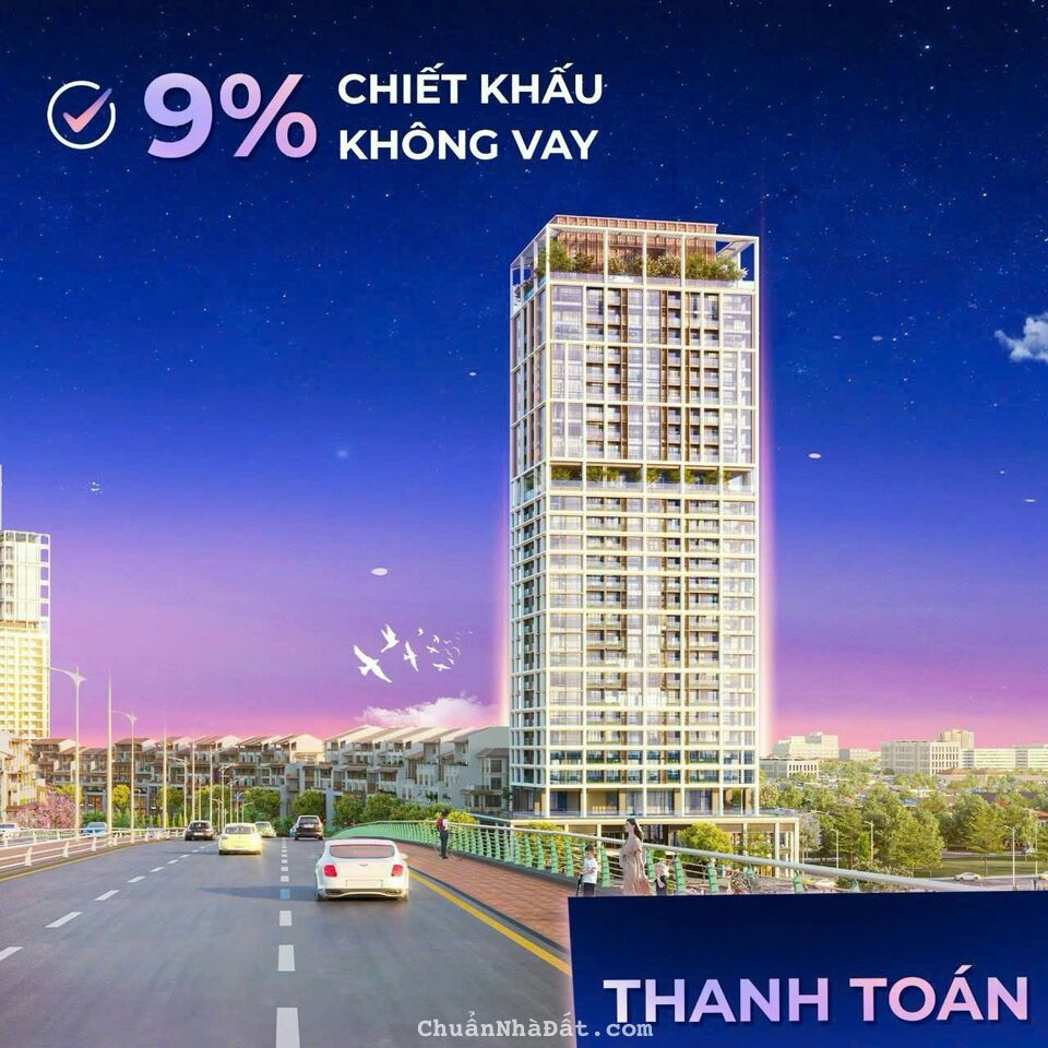 Full kính với căn hộ của chủ đầu tư Sun Group chiết khấu lên đến 19%