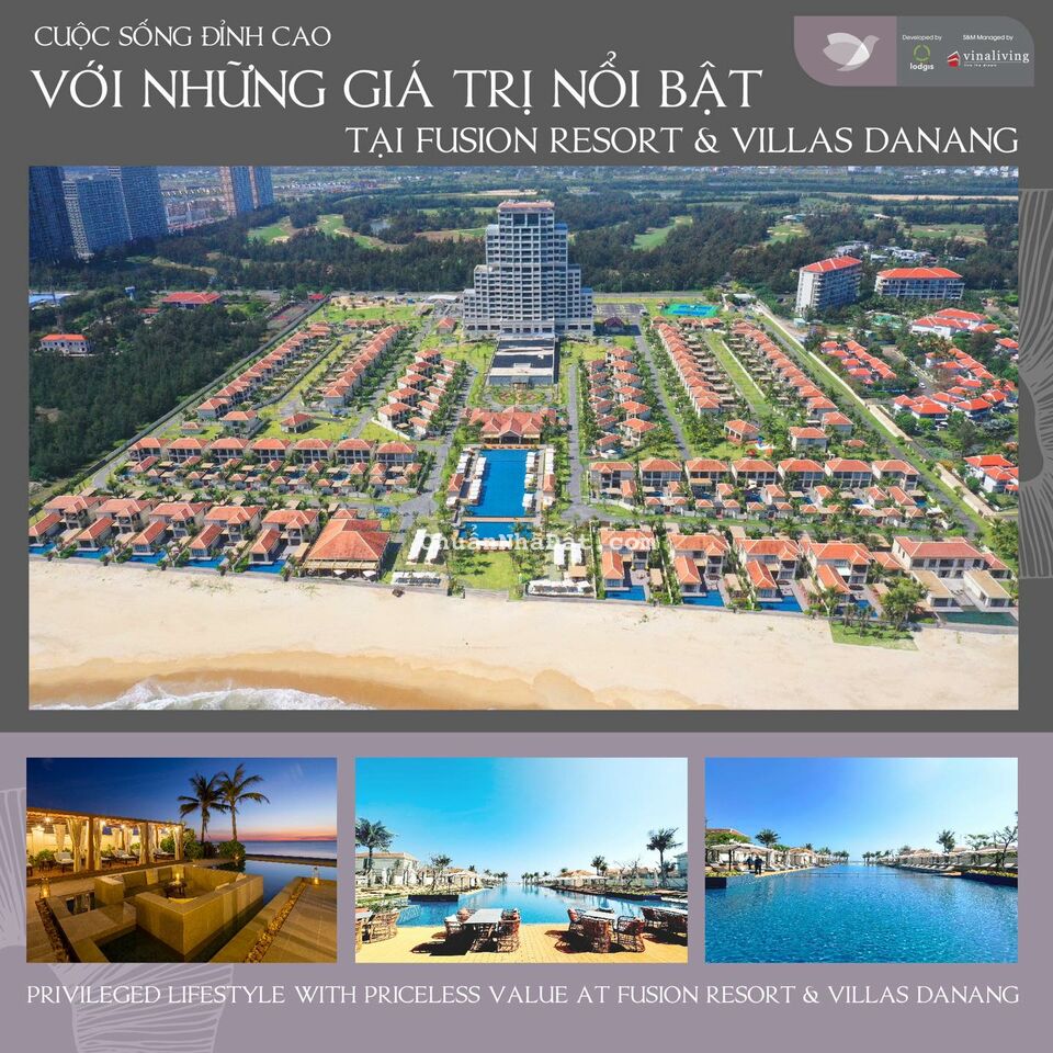 Cuộc sống đỉnh cao với những giá trị nổi bật tại Fusion Resort & Villas Đà Nẵng