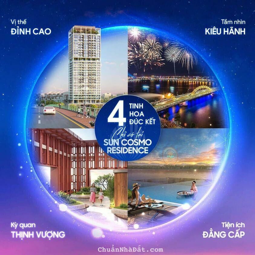 4 tinh hoa đúc kết chỉ có tại Sun Cosmo Residence Đà Nẵng