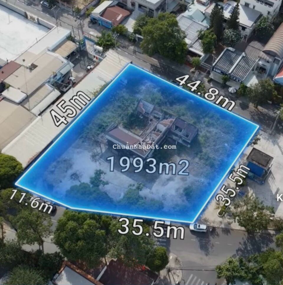 Bán nhà 2 mặt tiền đường Công Lý P.Bình Thọ, TP Thủ Đức (48x50m) full thổ cư