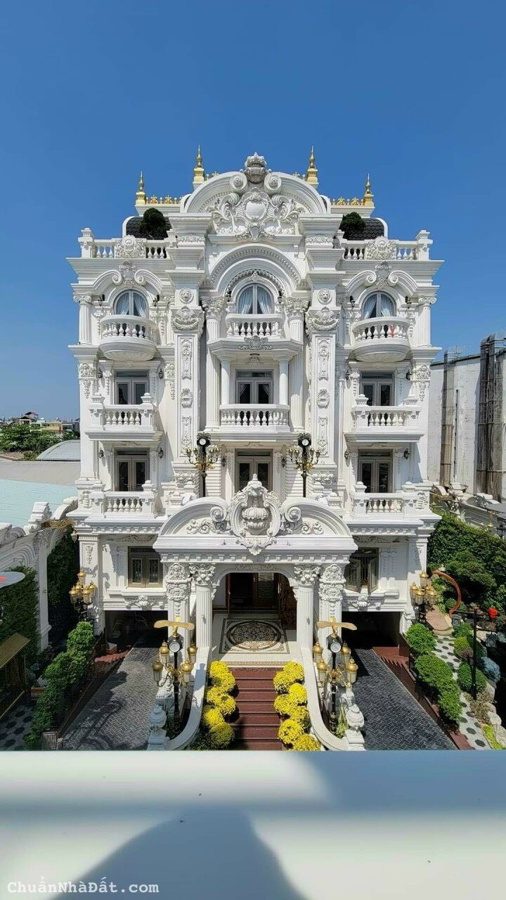 Bán Biệt thự Mặt tiền Trần Văn Kiểu P10 Quận 6 - đất 1200m2 - 1 Hầm 5 tầng