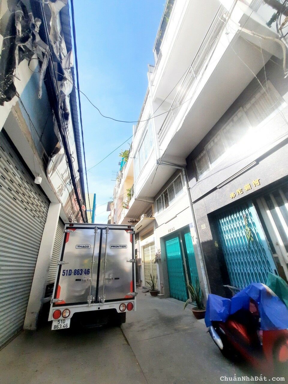 Bán gấp nhà hẻm Trần Hưng Đạo P1 Quận 5 ( 4x24m) 4 tầng 12 tỷ