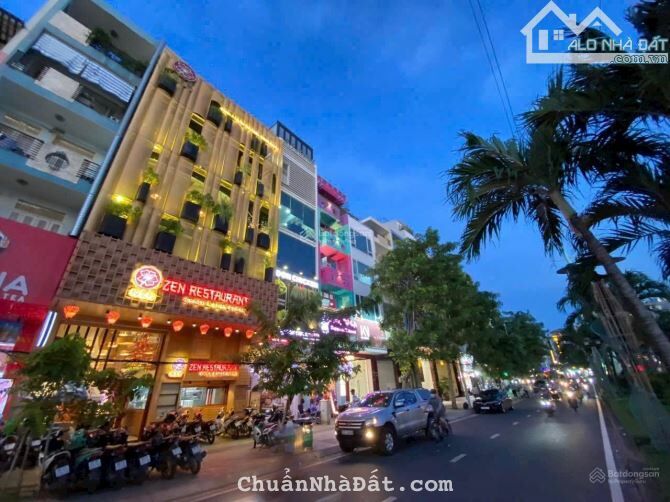 MT thương mại Phan Xích Long, Phú Nhuận, (8 x 16m) CN 126m2 - hầm 5 tầng HĐT 135tr/th giá 62 tỷ TL